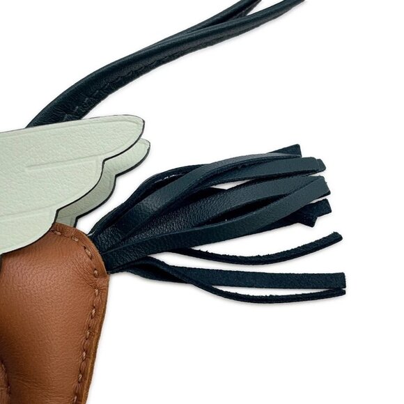 HERMES Rodeo Pegasus Size PM Lambskin Gold/Vert Chypre/Vert Fizz - Picture 7 of 10